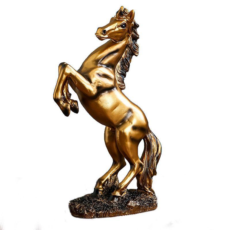 Pferd Harz Statue Pferd Skulptur Tischdekorationen, Heimwerkkunst, Großartig für Zuhause, Büro, Café, Restaurant Dekoration