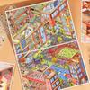 Decorative 3D Scene Stickers DIY Crafting Miniature Scene Stickers Layered Stickers  Stress Relief