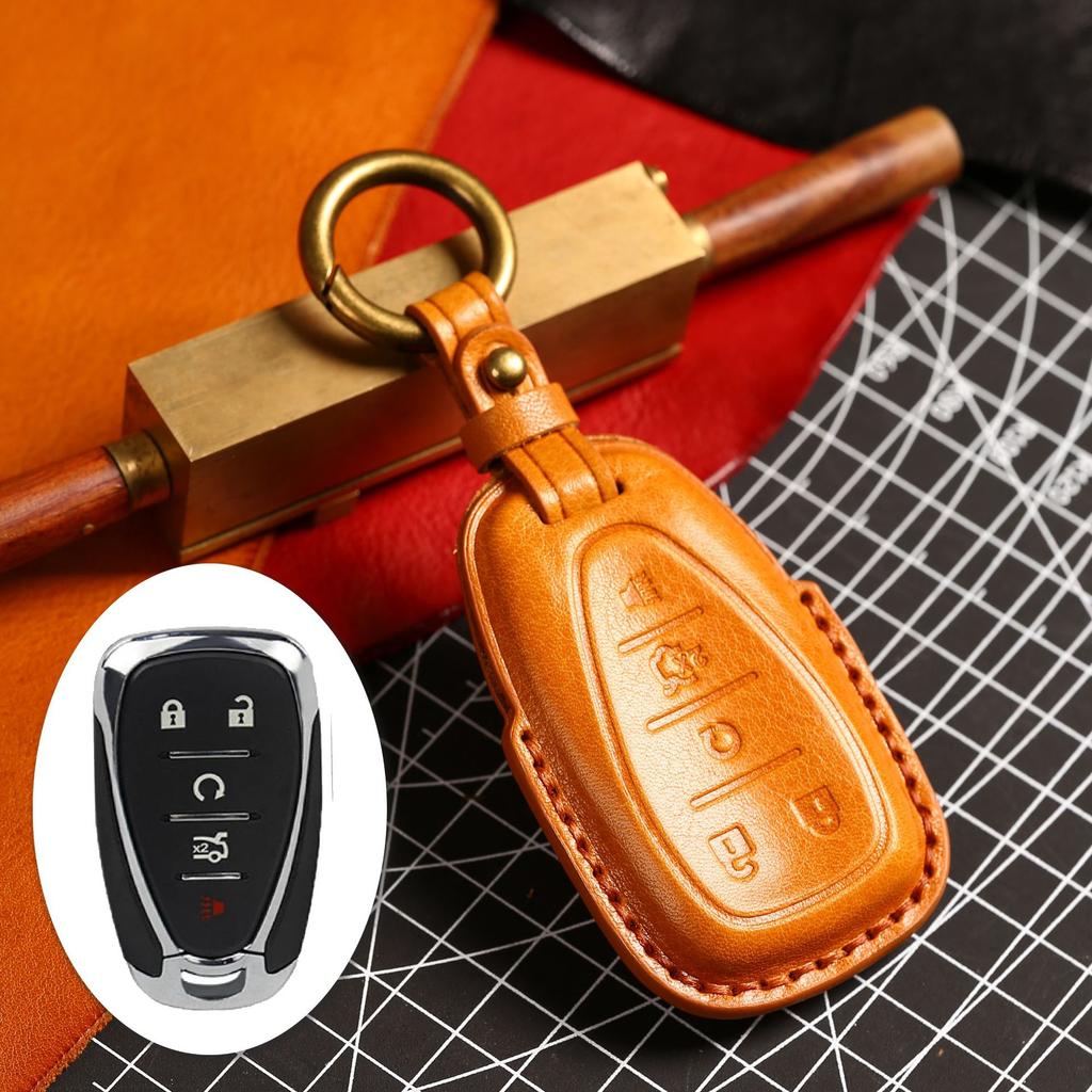 The Key Cover Is Suitable for Chevrolet Malibu XL Chuangku Chuangjie Explorer RS Volando Pioneer Cladding Shell Buckle Leather.