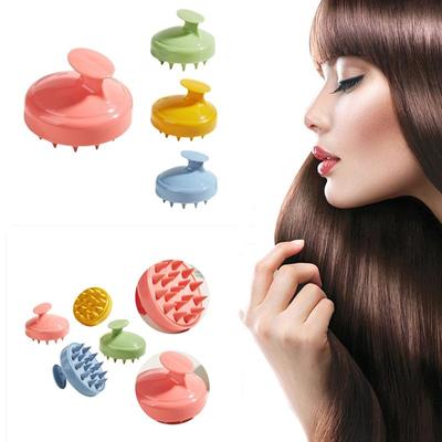 Silikon Kopfhaut Massage Pinsel Waschen Reinigung Kopf Pflege Haar Wurzel Juckreiz Kopfhaut Massage Kamm Dusche Pinsel Bad SPA Haar Pinsel