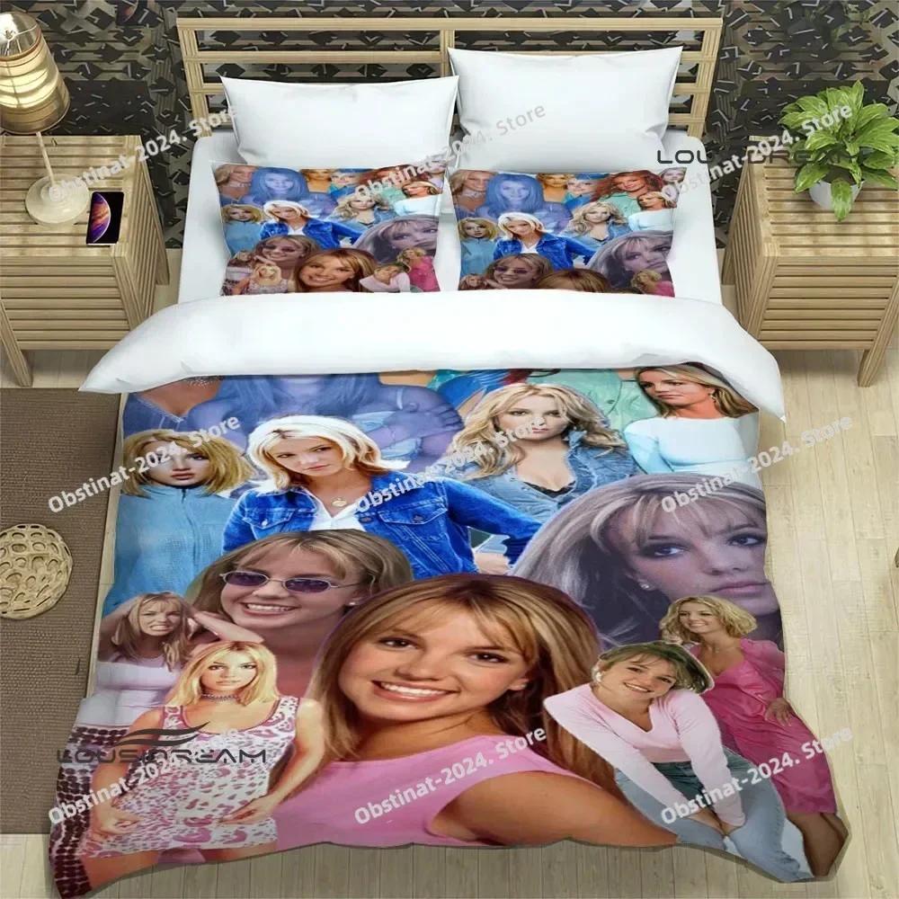 Star Britney Spearsr Bedding Sets exquisite bed supplies set duvet cover bed comforter set bedding set luxury birthday gift