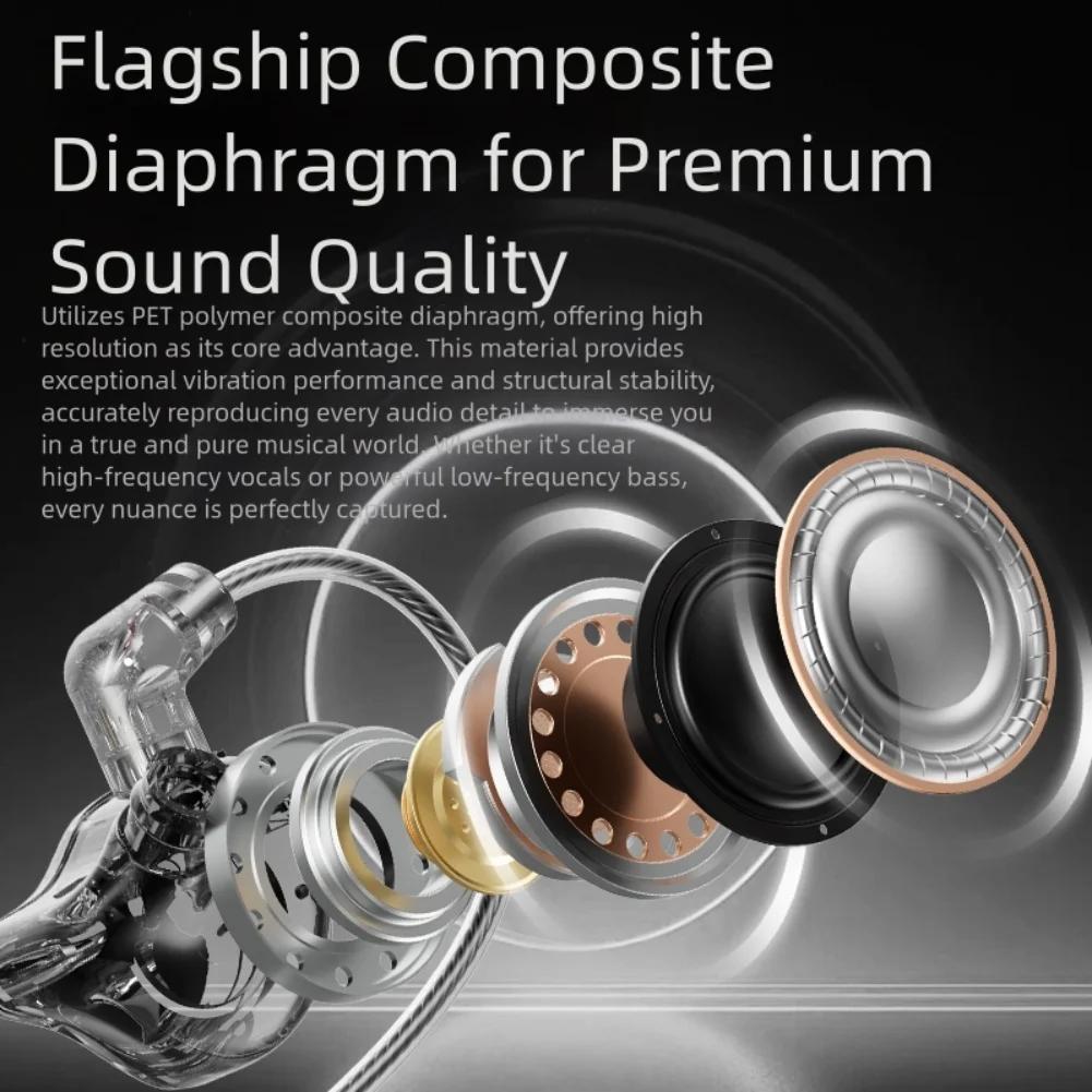 HiFi 3 5mm Detachable InEar Headphones with Volume Control Noise Isolation Earbuds for Gaming and Music Listening
