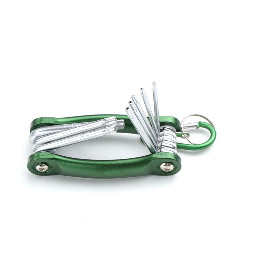 Metric Allen Key Folding Tool Collapsible Design Portable Tool Hexagonal Wrench Set  E-Scooter