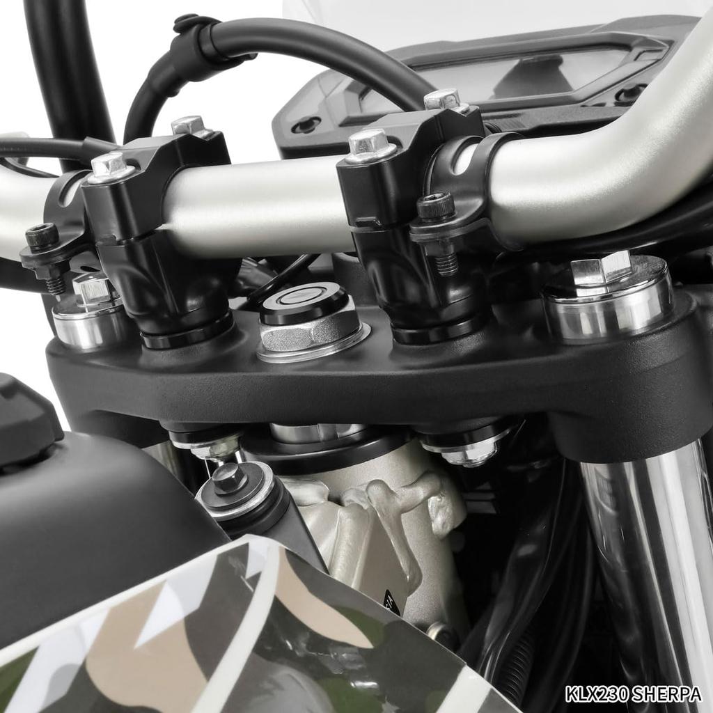 ZETA RACING Rubber Killer Black D8458 for KX125/250, KX250F/450F, KLX230/S/SM/SHERPA/R/RS etc.