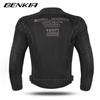 BENKIA Mens Mesh Motorcycle Riding Jacket - Breathable Protective Gear Cycling Off-Road Outdoor Adventures