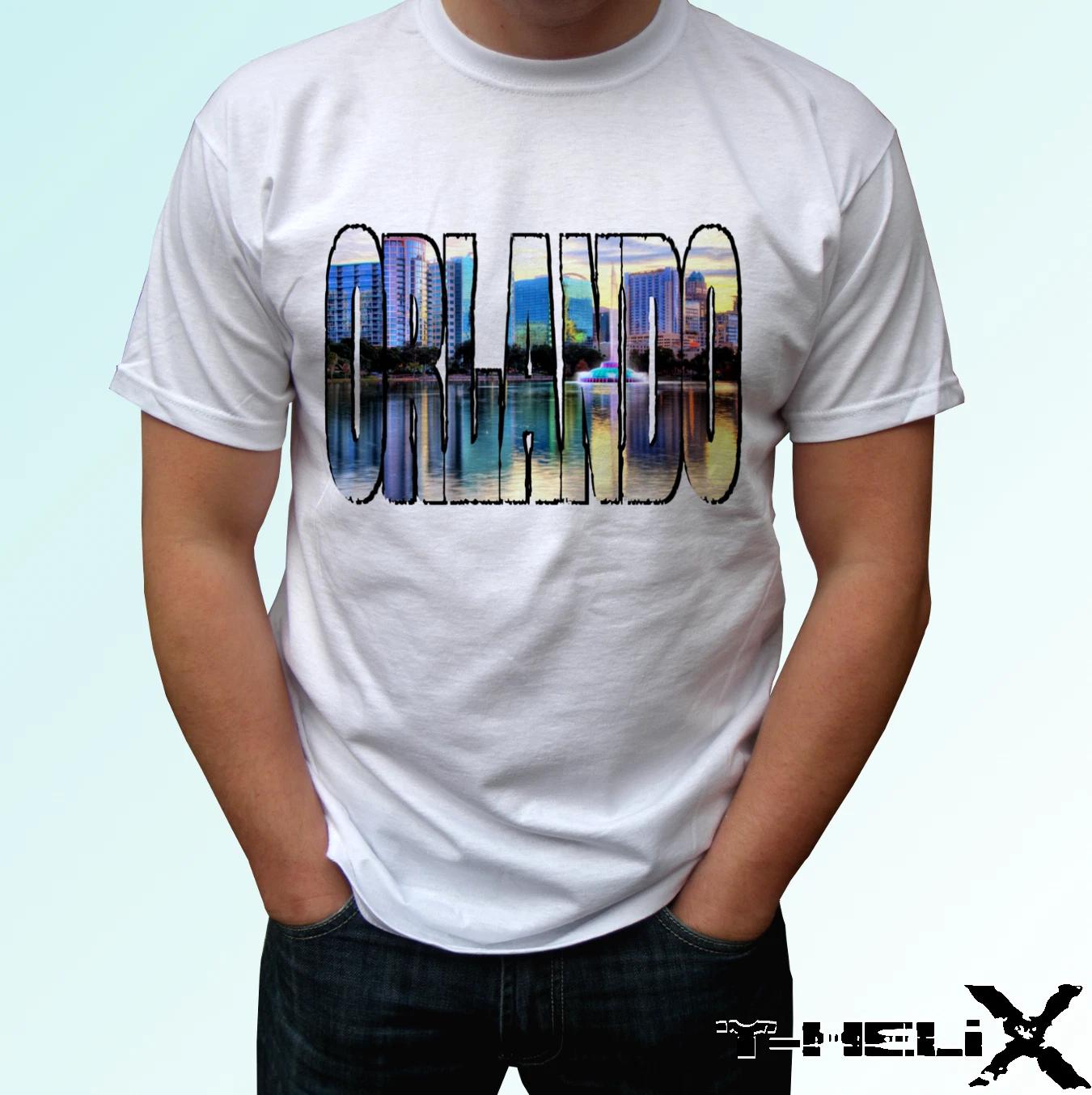 

Orlando - white kids boys T-Shirt top country USA design - s s kids & baby sizes 150
