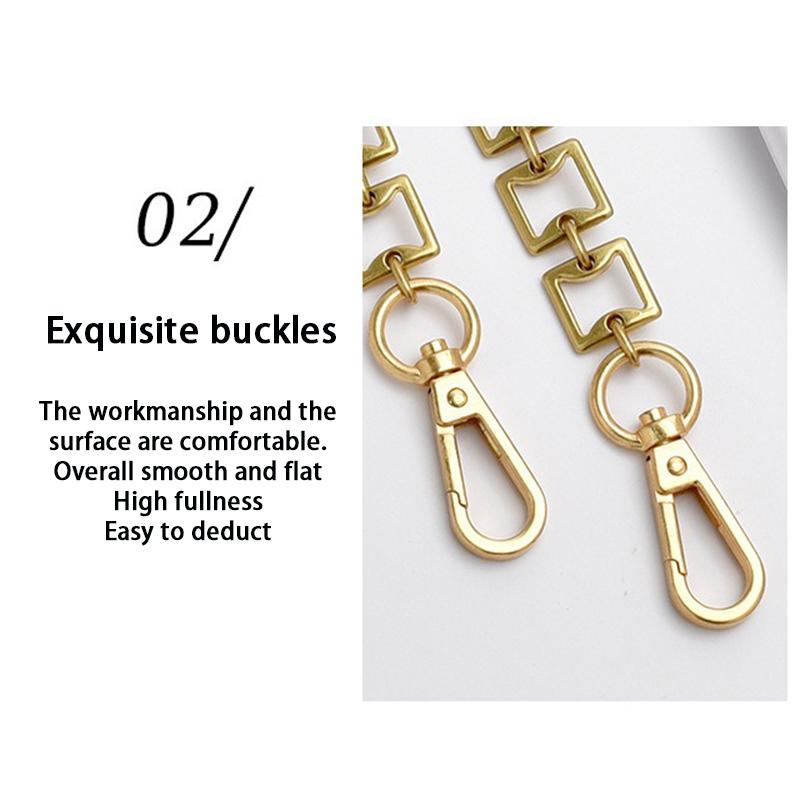 EverToner Metal Chain Shoulder Strap Single Shoulder Crossbody Bags Replacement Strap DIY Accessories Parts