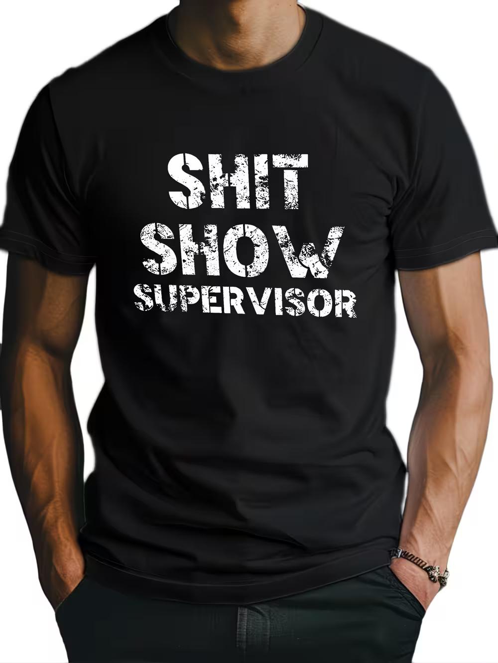 

Letter Shit Show Fit Men s T-shirt XL