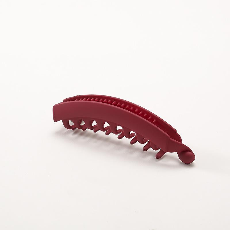 Acrylic Leopard Ponytail Clip Banana Hair Clip Simple Non-Slip Hair Claws for Women Girls Bath Ponytail Holder Hairpin Barrettes