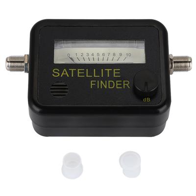 9501 Satellite Finder With Black Background And Yellow Sat Finder 13-18V DC Satellite Finder