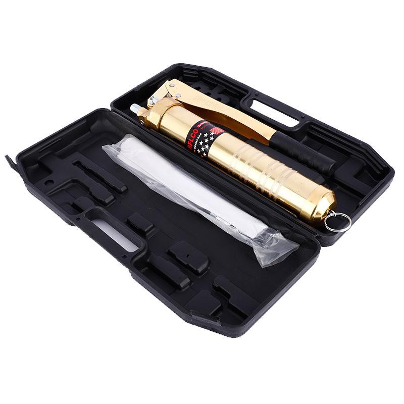 High-Pressure Dual-Action Zipper and Chain Grease Gun for Excavators