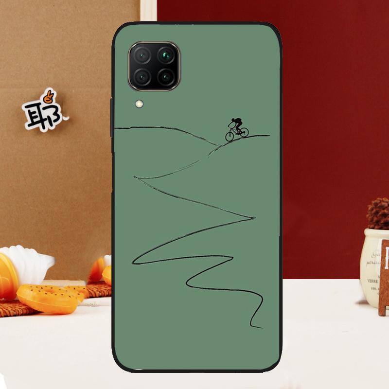 

MTB Mountain Bike Cycling Bicycle For Huawei Nova Y70 Y91 Y90 Y60 Y61 Y72 Y73 3i 7i 8i 11i 12i 9 10 SE P20 P30 P40 Lite Case Huawei Nova Y61