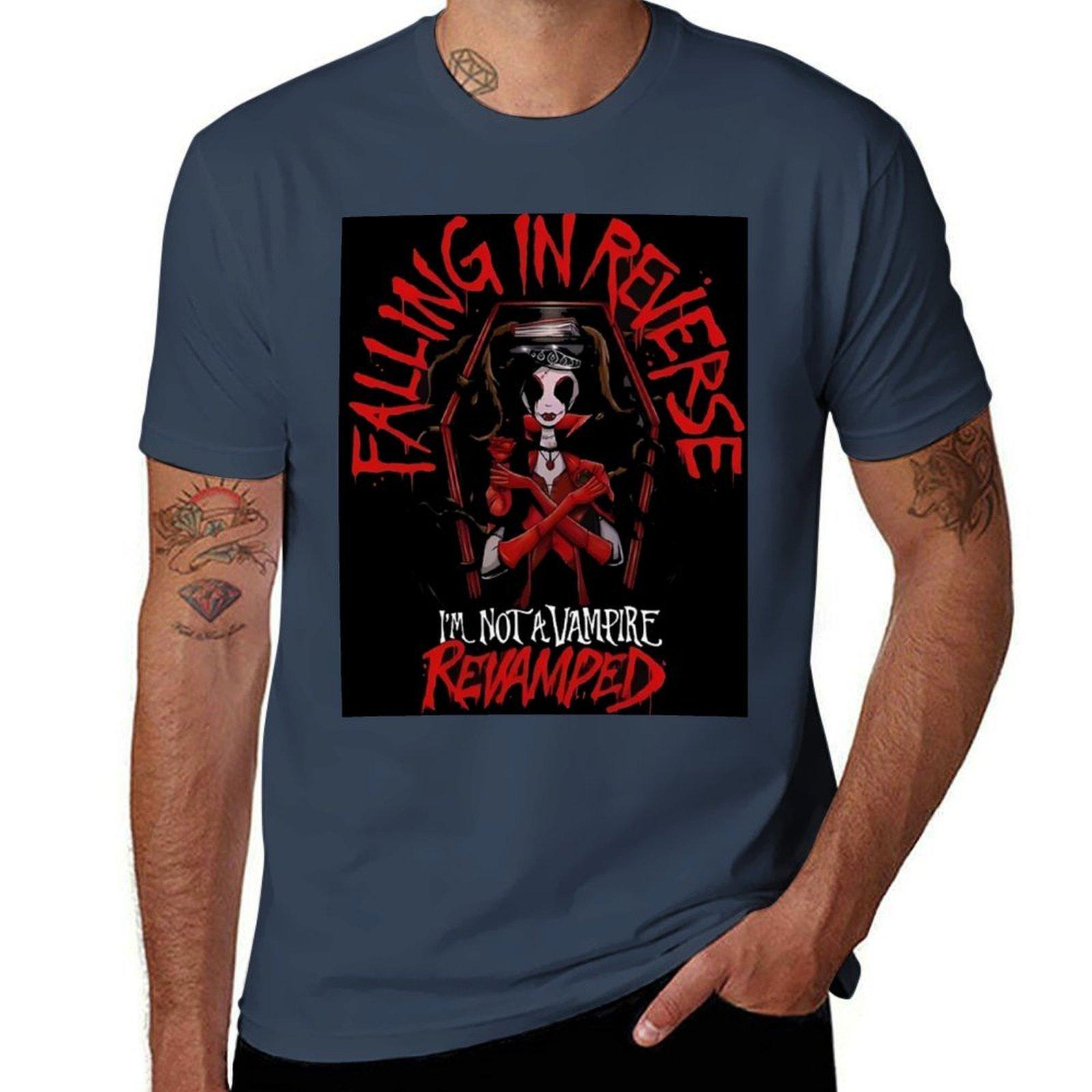 Falling In Reverse Best Seller Tshirt Construction Work Tee Shirt S