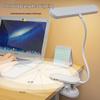 LED Clip-On Desk Lamp: Dual-Power for Bedroom, Study, or Dorm.