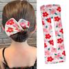 Hair Bun Clip Fruit Pattern Bun Maker Easy To Use Versatile Hair Styling Twist Tool Long Hair Bun Accessory