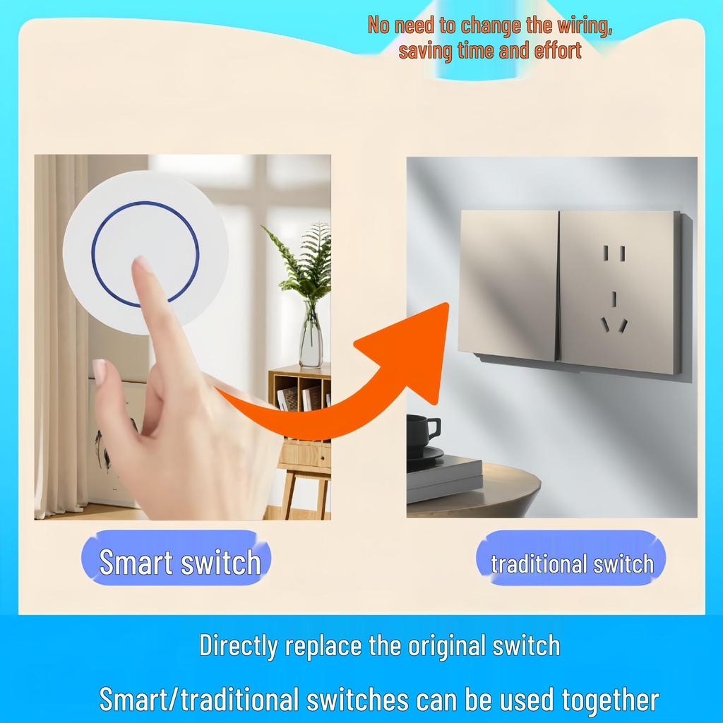 Wireless Remote Control Switch for 30A 220V Home Appliances