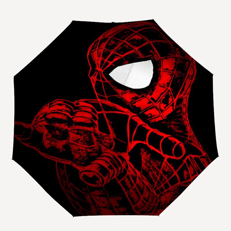 

1pc Spider-Ma Automatic Folding Umbrella, 8 Ribs for All-Season Use, Portable for Travel & Outdoor Activities 025