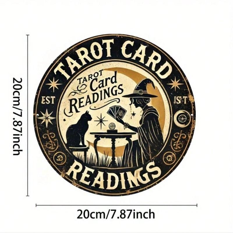Decorative Metal Tin Sign Wall Art Home Decor 20x20 Cm