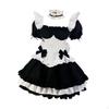 Classic French Maid Costume, Lolita Accessories, Outfit Girls Party Fancy Dress