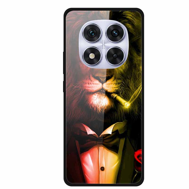 Hard Back Cover For Xiaomi Redmi Note 14 Pro 5G Case Soft Bumper Tempered Glass Case For Redmi Note 14 Pro 4G Case Note14 Pro
