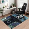 Halloween horror Printed Carpet, for Office Chair Living Room Bedroom Kitchen Room Decor Gifts.