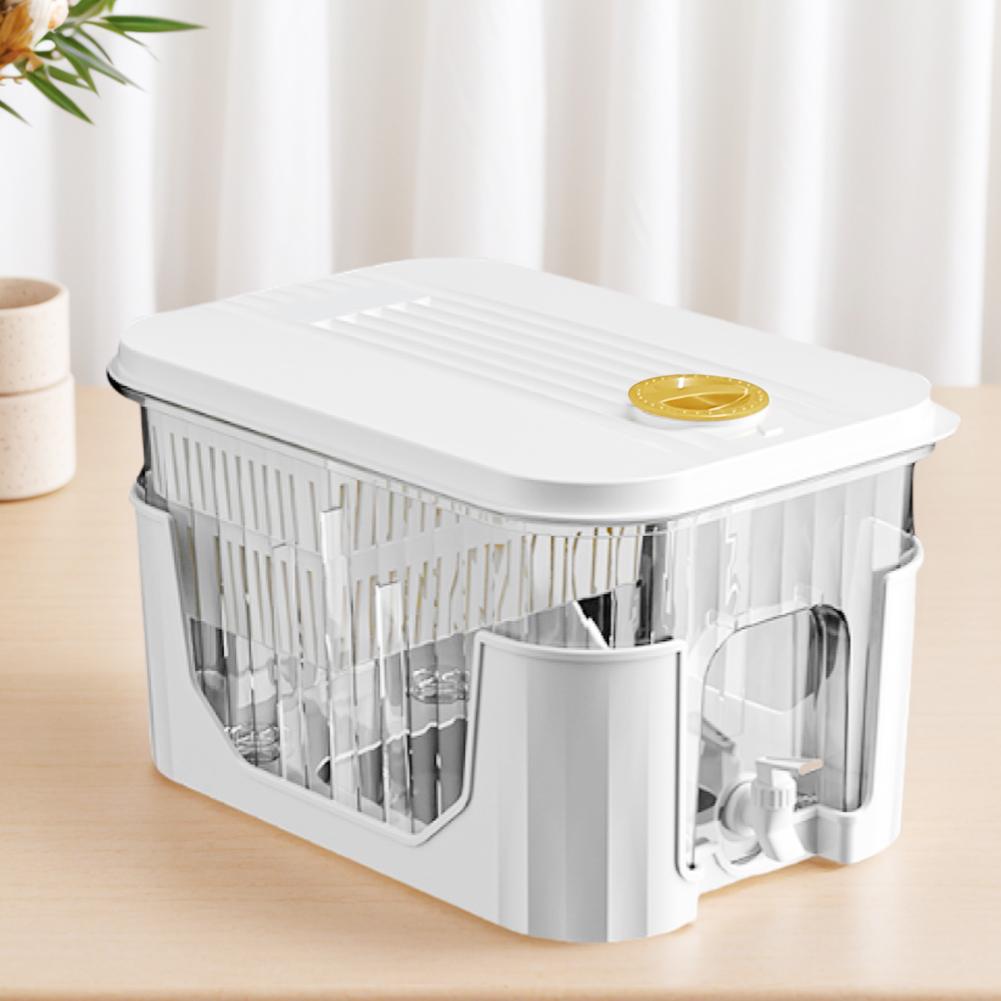 5L Cold Water Jug Pitcher Large Capacity Cold Kettle with Faucet Beverage Dispenser Refrigerator Water Container Water Kettle