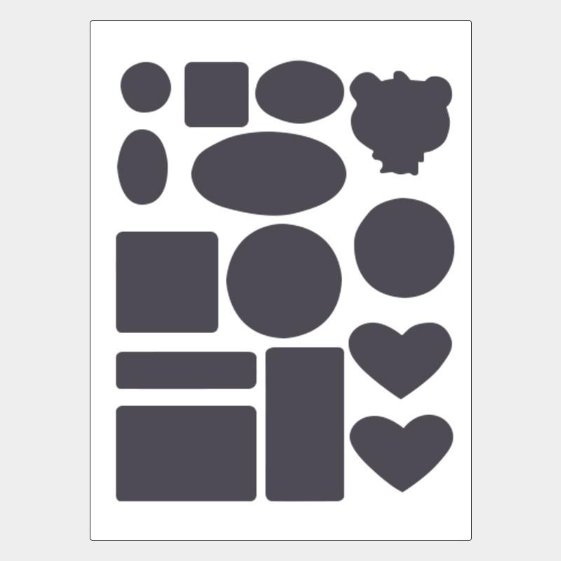 1Set Instant Self-Adhesive Durable Fabric Repair Patches Assorted Shapes Universal Iron-On Free For Down Coats