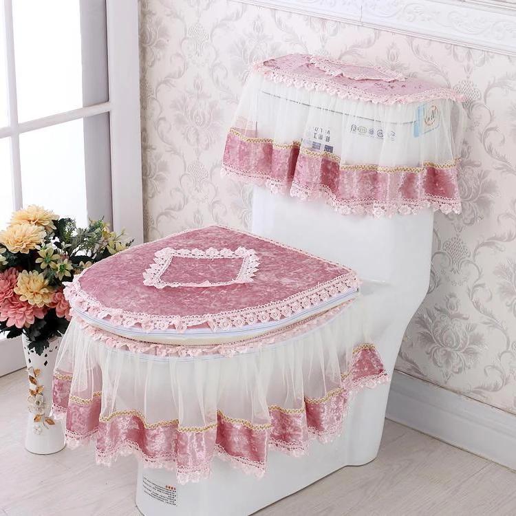 Новый комплект подушек для унитаза из трех предметов — фото 10