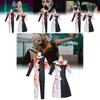 Creepy Summer Horror Movie Clown Cosplay Outfit For Halloween And Events