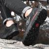 Herren Westernstiefel Echtlederstiefel Outdoorschuhe Herren Flats Bequeme Herren Wanderstiefel