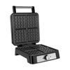 Waffle maker for 4 waffles, 1600W, stainless steel, power regulation, Teesa