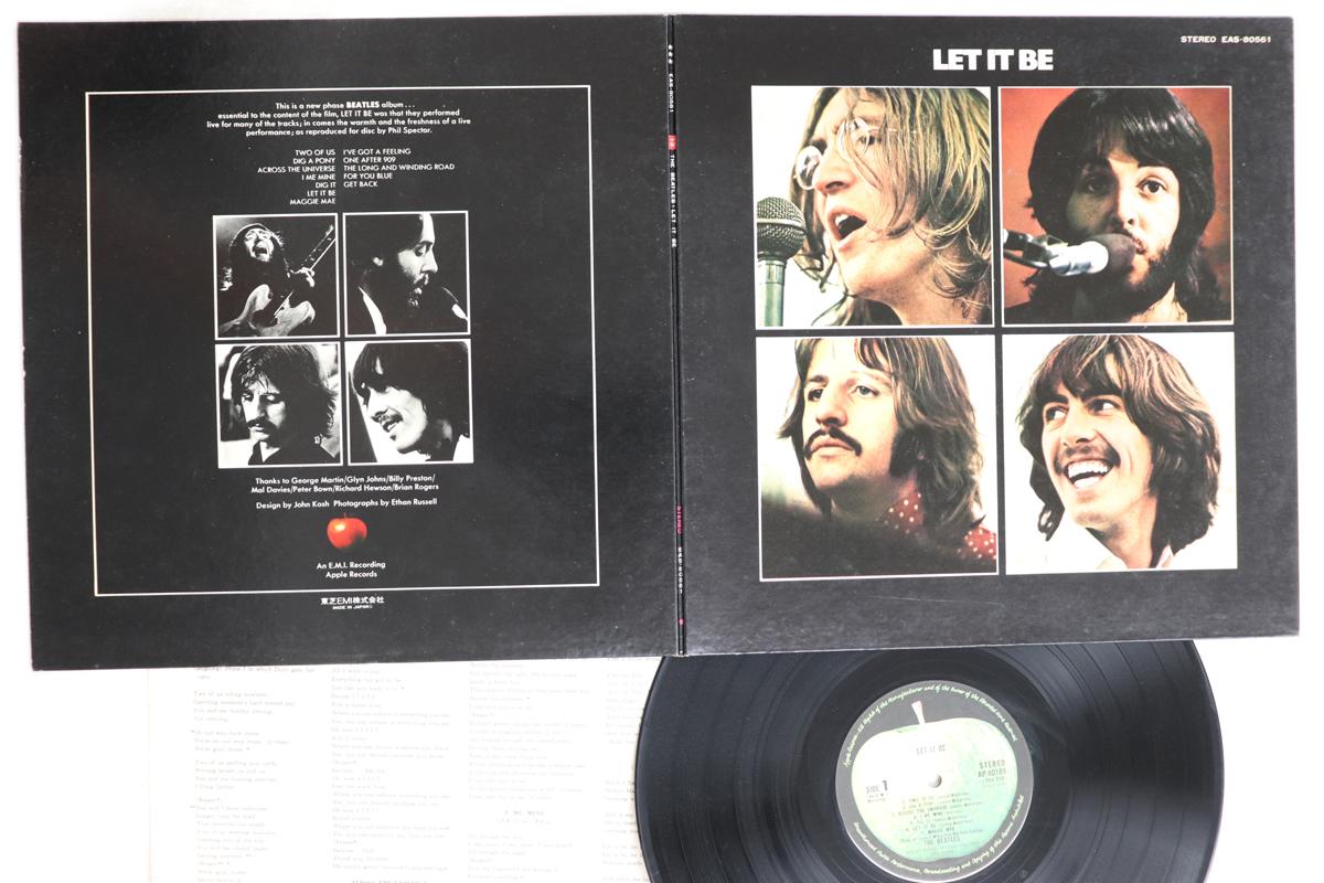 

Виниловая пластинка BEATLES - Let It Be EAS80561 APPLE 1976 Япония Рок Б/У