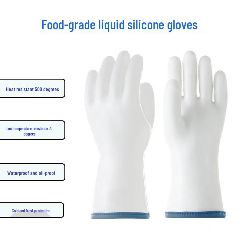 USAN HOME High Temperature Heat Resistant Silicone Gloves