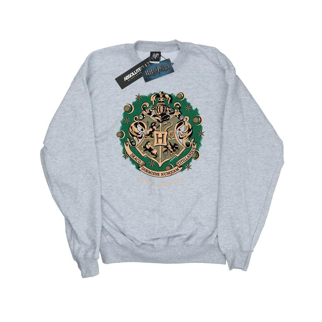 HARRY POTTER Girls Christmas Wreath Sweatshirt