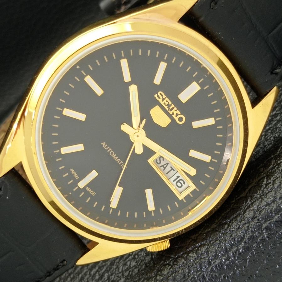 

ВОССТАНОВЛЕННЫЕ ВИНТАЖНЫЕ SEIKO 5 AUTO 6309A ЯПОНИЯ МУЖСКИЕ ЧАСЫ С ЧЕРНЫМ ЦИФЕРБЛАТОМ a425901-2 RL620a-a425901