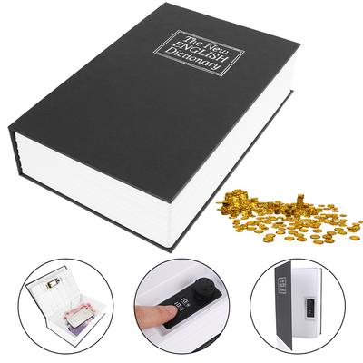 Mit Zahlenschloss Schmuckschloss Box Schlüsselkasten Schließfach Home Wörterbuch Buch Kreatives Geld Versteckter Schlüssel Safe Bargeld Rechnung Geld Münzaufbewahrung
