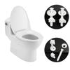 1Pair Replacement Universal Easy Installation Toilet Seat Hinges Bolts Bathroom Nut Fixing Screws