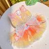 Rainbow Fairy Pet Dress Crystal Embellished Rainbow Tulle Pet Dress Summer Puppy Frilly Skirt for Small Dogs, Holidays
