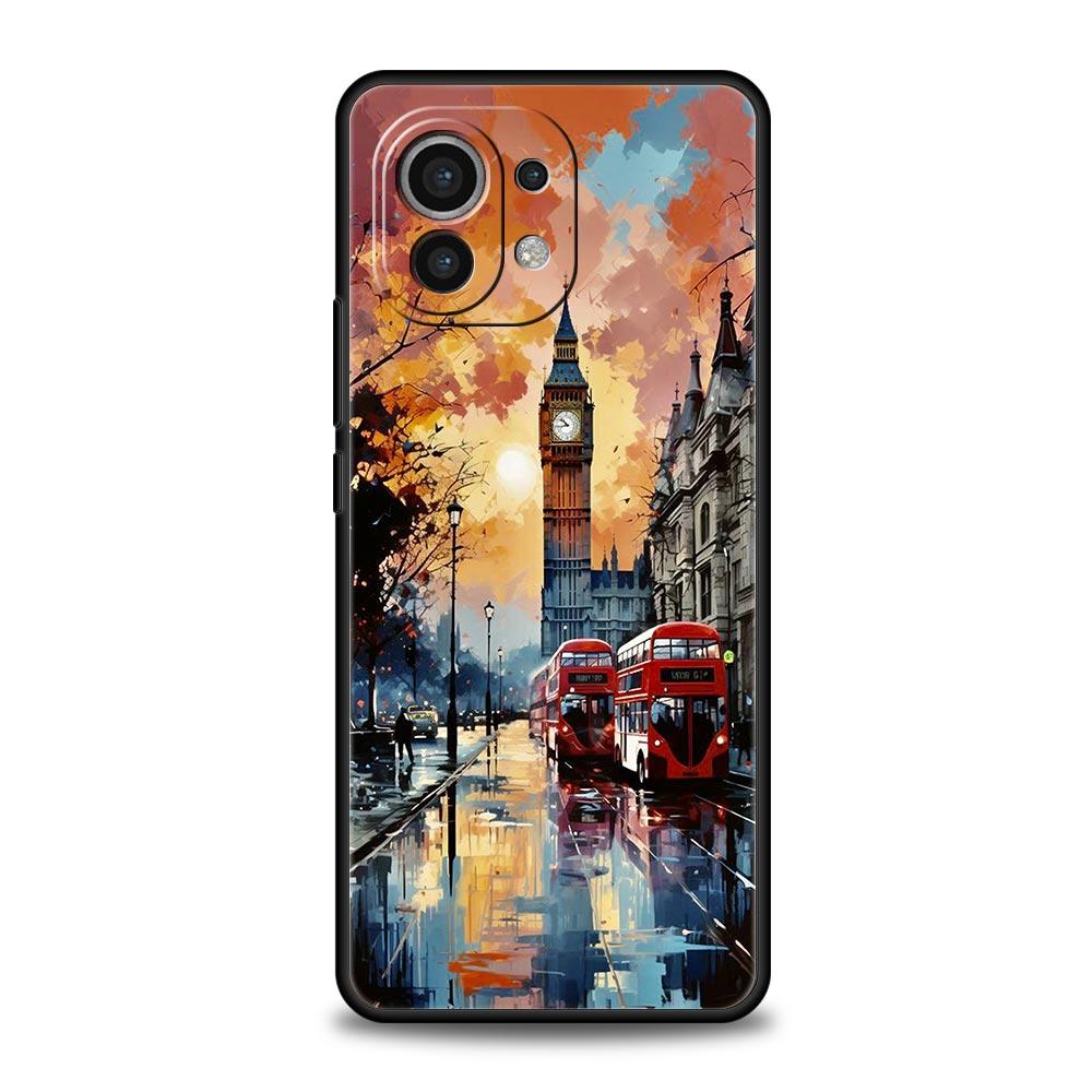 Phone Case For Xiaomi Mi 15 14 14T 13T 12T Pro 12 13 11 Lite 5G 11T X6 X5 Pro Soft TPU Cover National Flag RU FR UK