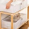 high qualityClear PVC Shoe Storage Box with Mesh Lid – Dustproof, Foldable, Space-Saving Organizer for Sneakers, Loafers, and Flats – Waterproof,