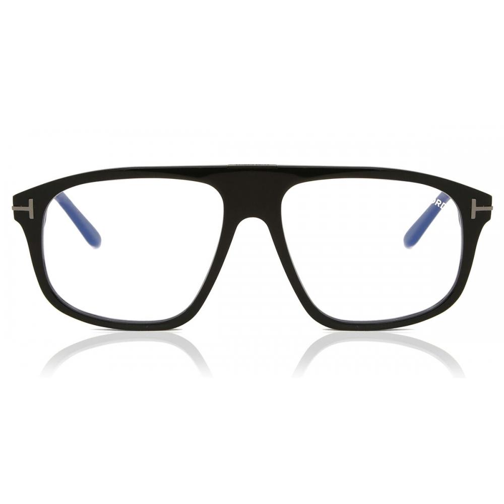 

Tom Ford Ft5901 B N Blue Light Block 001 meN Eyeglasses Shiny Black/55