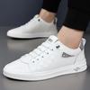 European and Korean Trendy Shoes Spring and Summer New Little White Shoes Fashion Versatile Loafers Trendy Men's Shoes Breathable Casual Driving Boar