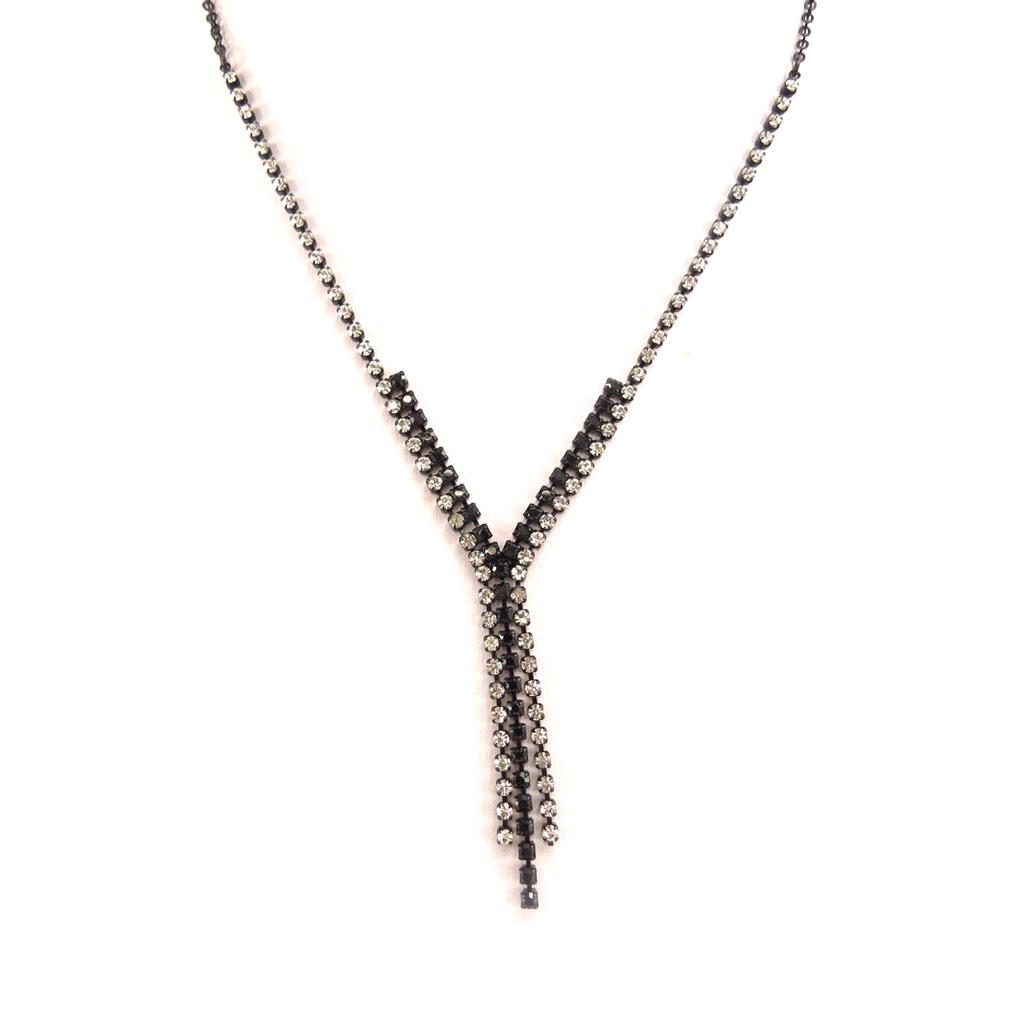 Les Trésors De Lily [K7245] - Designer Set 'Sissi' Gray Black (3 Pieces)