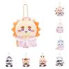 Bear Joke Angel Demon Plush Keychain Pendent Bag Charm Kid Girl Fans Keyring