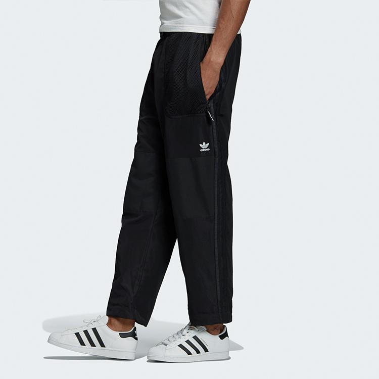 Adidas Originals Sports Pants Men's Black Moderate (Unisex) Sports Pants FM3692