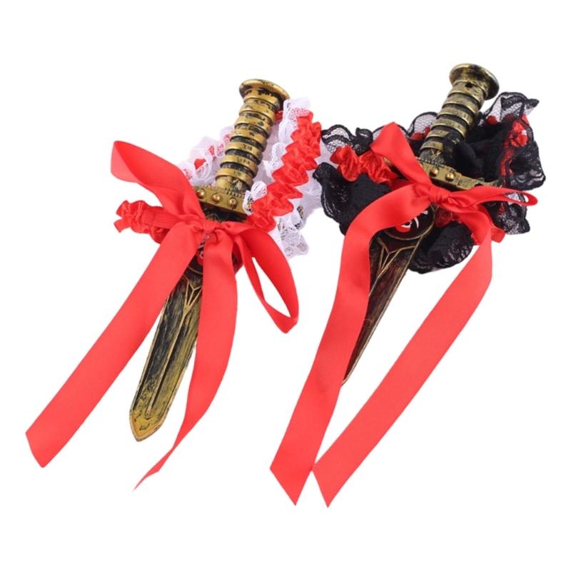 Stilvolles Spitzen-Beinärmel-Set Für Elegante Party-Kleidung Und Rollenspiel-Kostüme Bequeme Leichte Kostüm-Beinkleidung