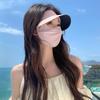 Eis Seide Sonnenschutzmaske UPF50+ Ganzgesichts-Anti-UV-Nackenschal Staubdicht 3D Atmungsaktiv Sonnenschutz Gesichtsmaske Outdoor 1 Stück