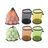Pack of 4pcs Large Golf Ball Mesh Bags Can Hold 50 Balls Each Polyester Storage Organiser for Sports Gear