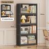 Children's Large Capacity Transparent Floor-standing Bookshelf & Storage Cabinet