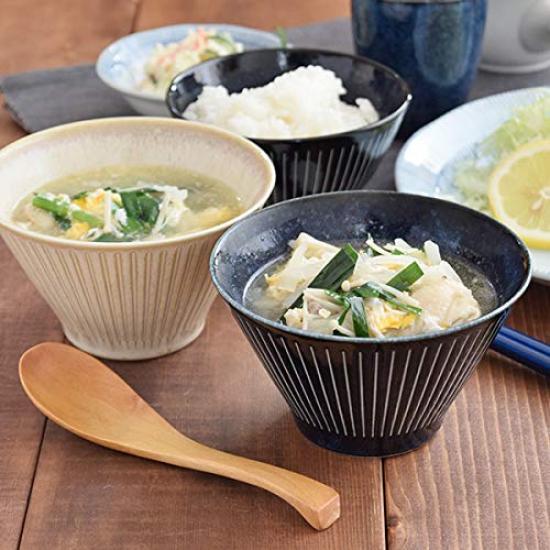 Tableware East Japanese Tableware Trapezoid Multi Bowl (SS) Chojugusa Bowl Bowl Cafe Tableware (Deep Sea)